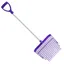 Red Gorilla Short Bedding Fork with D Handle in Purple